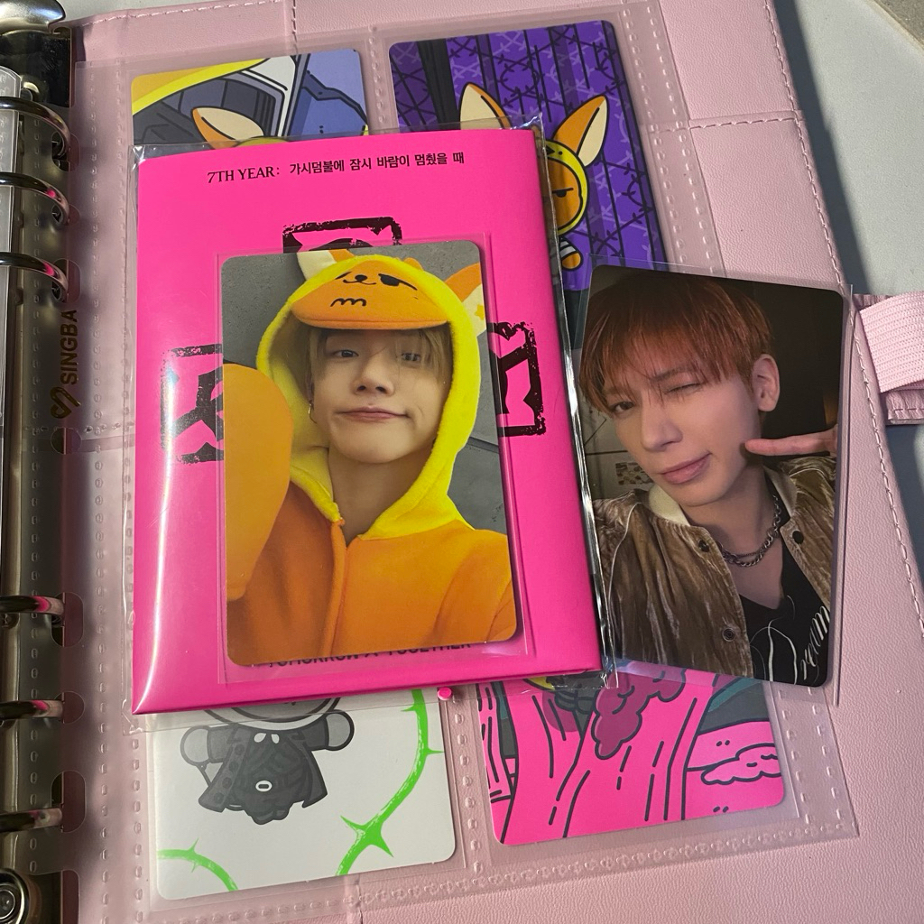 [พร้อมส่ง] TXT ppulbatu hwang choon + POB withfans คังแทน