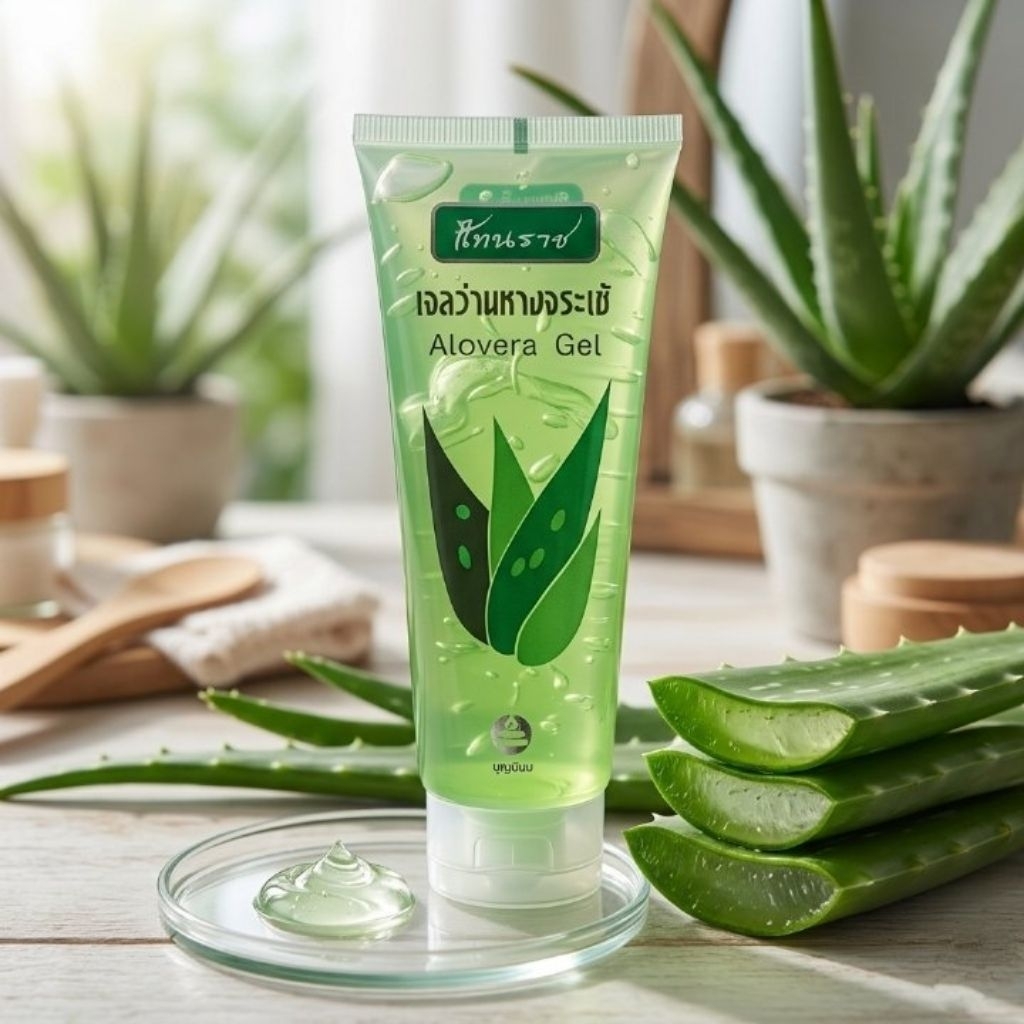 เจลว่านหางจระเข้ Alovera Gel 220 กรัม (บ้านราช)