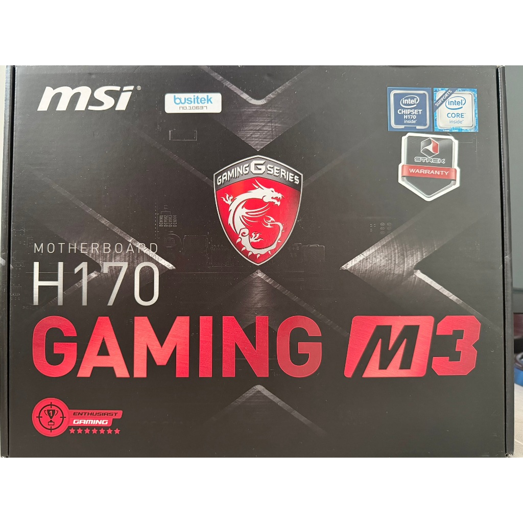 MSI H170 Gaming M3 + CPU i7 7700
