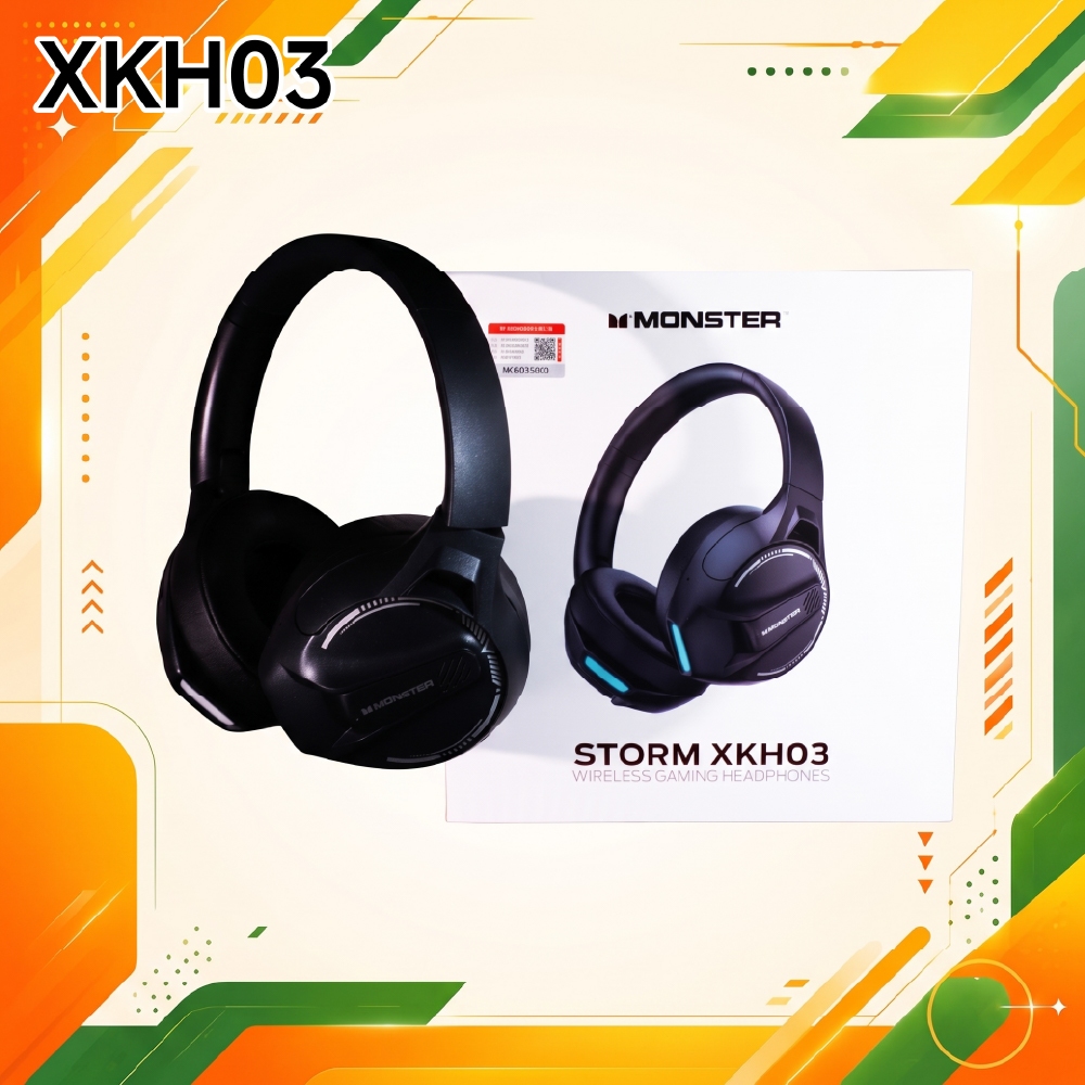 หูฟังครอบหู Monster XKH03 พร้อมANCและบลูทูธ5.4