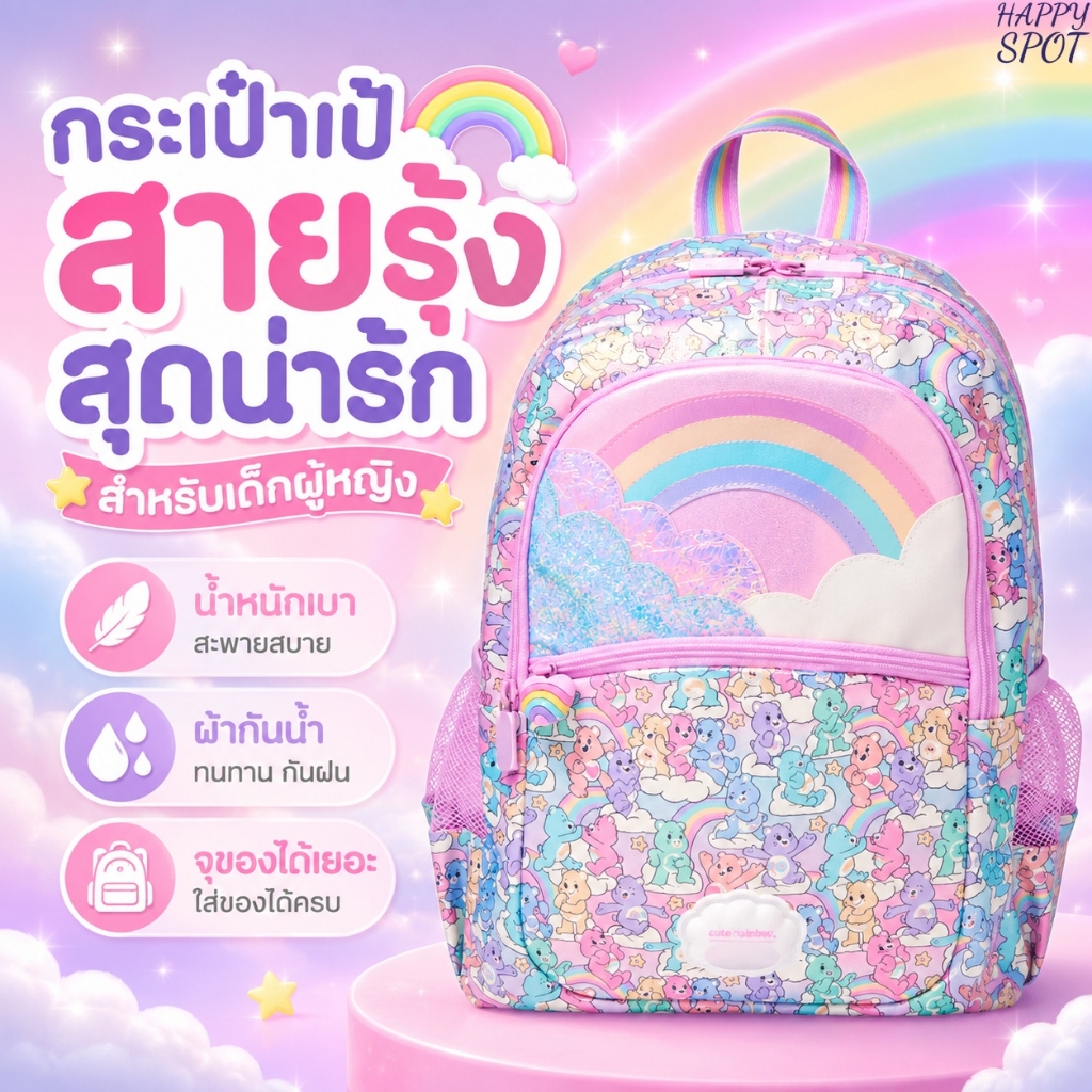 กระเป๋าเป้สะพายหลังออสเตรเลีย สีชมพู สำหรับนักเรียนประถม ความจุมาก พกพาสะดวก เหมาะสำหรับทำกิจกรรมกลางแจ้ง