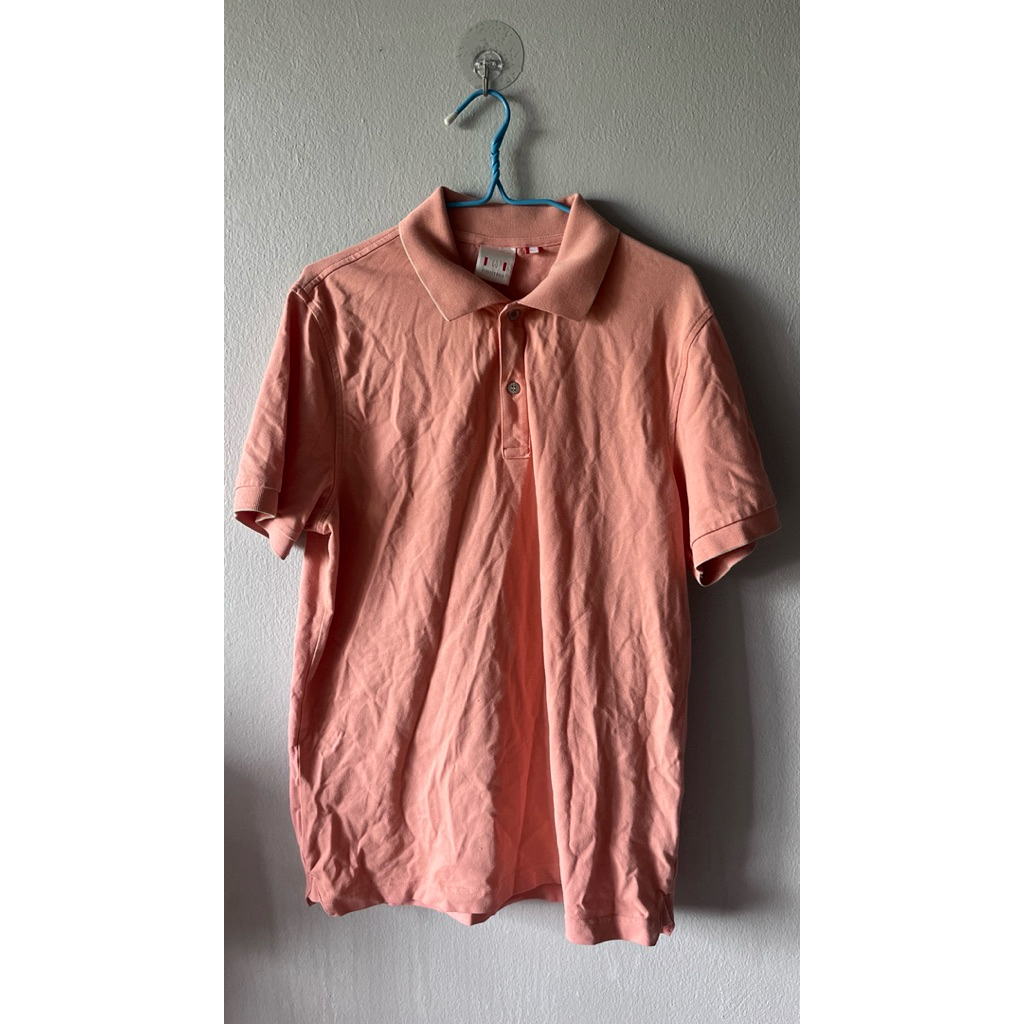เสื้อคอปกยี่ห้อ GQ มือสอง อก 40 ยาว 26 นิ้ว