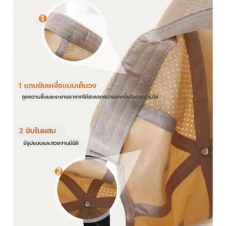 หมวกเบสบอลกันแดด ระบายอากาศดี กันยูวี ปีกกว้างบังแดด ใส่สบาย เหมาะเด็ก 1-5 ปี ใส่ได้ทั้งเด็กชาย-เด็กหญิง พร้อมส่ง