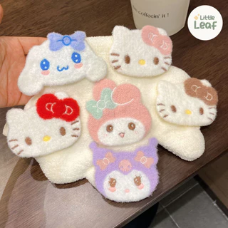 Cute Kitten Hair Patch - แผ่นแปะผม แผ่นติดผมลายหน้าการ์ตูน น่ารัก เก็บไรผม แต่งหน้า มาส์กหน้า
