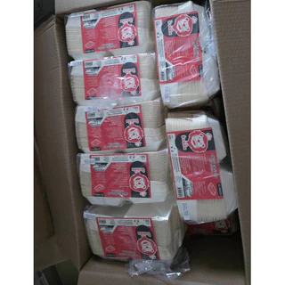 (ยกลัง) กล่องข้าวกระดาษ ขนาด 500 / 600 / 725 / 1300 มล. สีขาว แบรนด์ สิงห์ส้ม