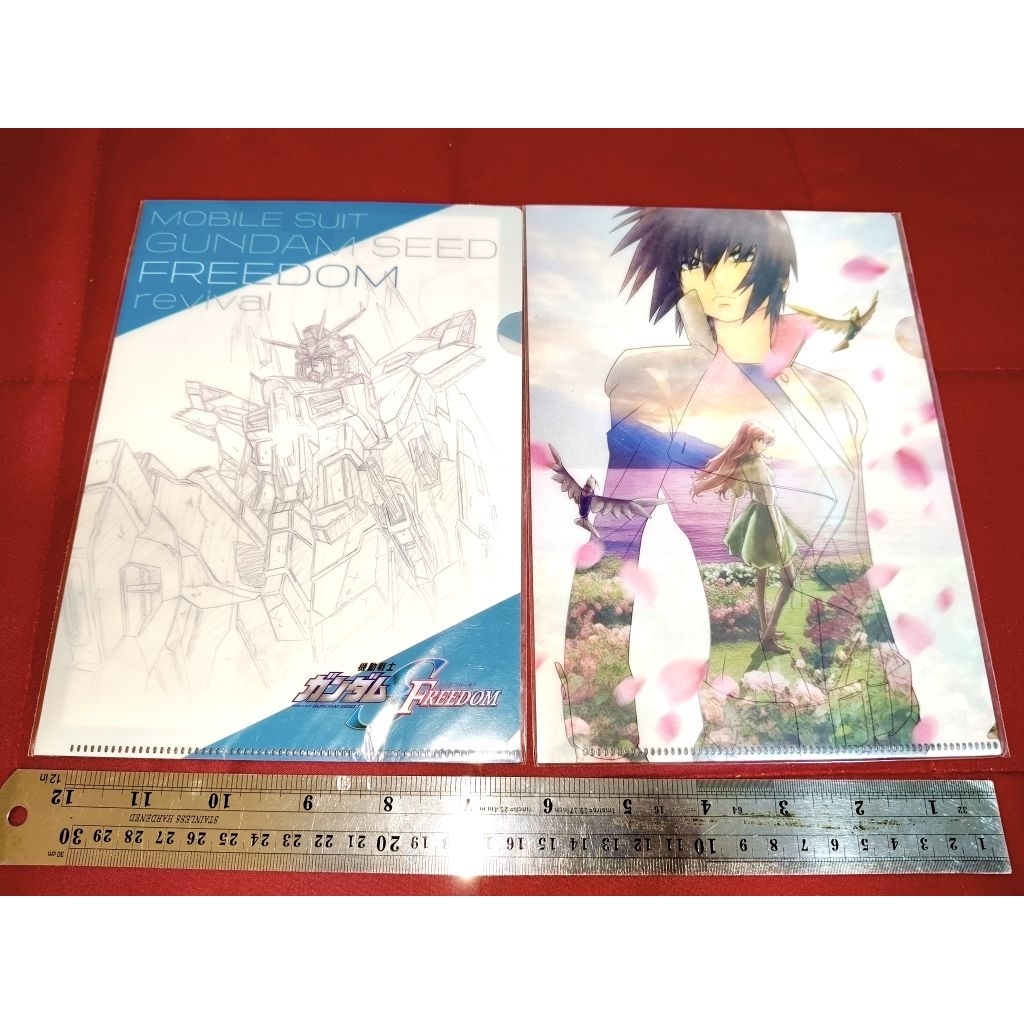 (SETx2)Gundam SEED FREEDOM แฟ้มA5 ของแถมโรงหนังญี่ปุ่น (มือ1)