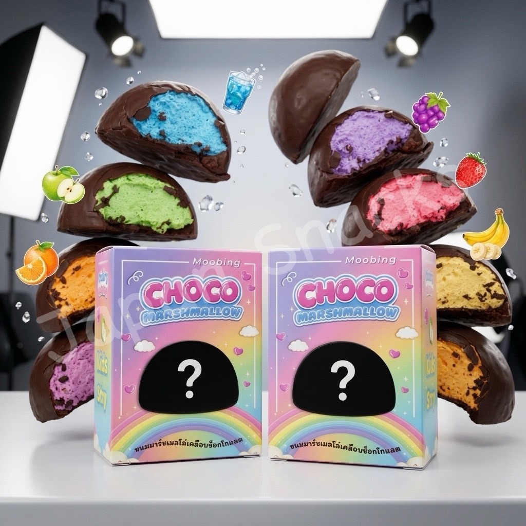 🔥 พร้อมส่ง ส่งด่วน ส่งไวมาก 🔥 Choco Marshmallow ช็อกโกแลตเ