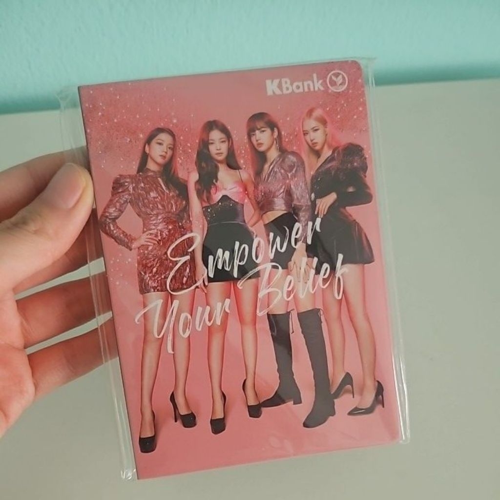 สมุดฉีก Blackpink K bank ของใหม่