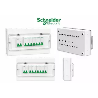 Schneider ตู้คอนซูมเมอร์ ยูนิต ครบชุด พร้อมเมนและลูกย่อย ขนาด 4,6,8,10,14, รุ่น Easy9 Plug-On Consumer Unit ชไนเดอร์