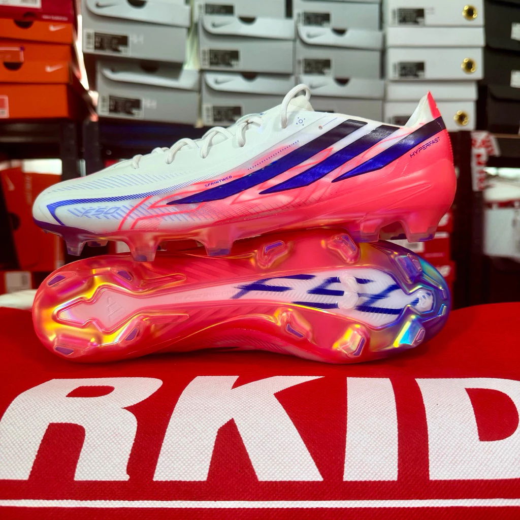 Adidas F50 Hyperfast Elite FG AG SG มือหนึ่ง รองเท้าอย่างเดียว