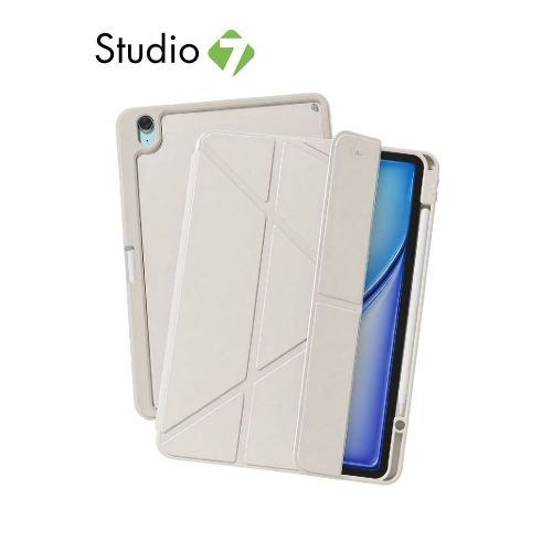 เคส JTLEGEND สำหรับ iPad Air5/6/7/8 11 2026 (M2/M3/M4) Lumi QCAC Folio Ivory by Studio 7