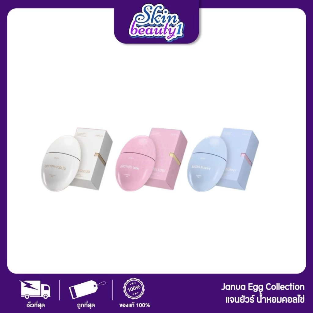 น้ำหอมแจนยัวร์คอลไข่ กลิ่นหอม ติดทนนาน JANUA Egg Collection Signature Size 30 ml.