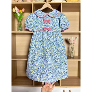Little Blue Sky ชุดลูกสาวOnlyboo เดรสสีฟ้าน่ารักสดใส ใส่วันแม่
