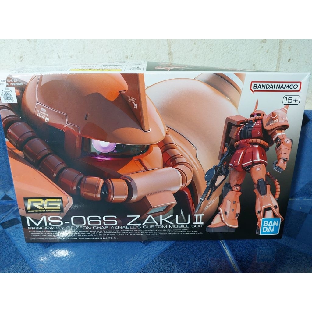 RG 1/144 MS-06S ZAKU II มีตำหนิ
