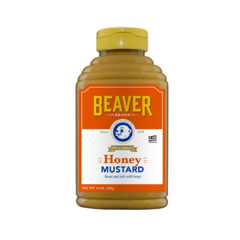[ส่งด่วน] Beaver Honey Mustard 368g/Jalapeno Mustard/Deli Mustard/Cranberry Mustard/Coney Island/Swe