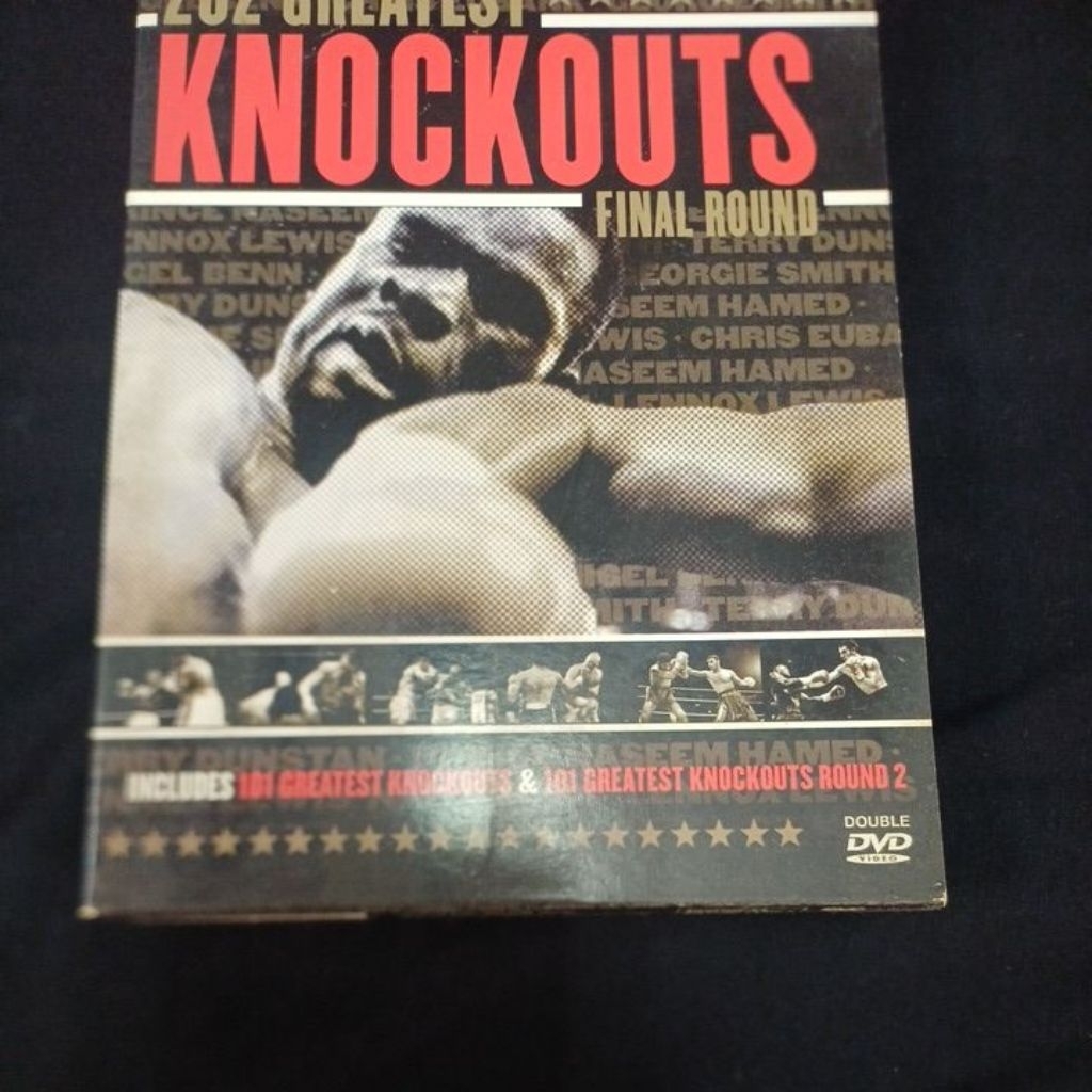 Dvd movie ดีวีดีหนัง 202 Greatest KNOCKOUTS Final Round [2DVD]**