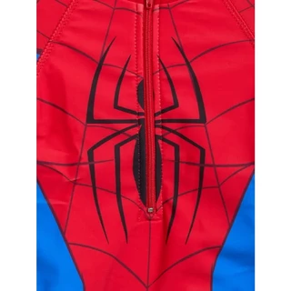 Spider-Man Swimwear ชุดว่ายน้ำเด็กผู้ชาย เสื้อ+กางเกง สไปเดอร์แมน แถม หมวก และ ถุงใส่ชุด ลิขสิทธิ์แท้ ผ้าคุณภาพดี