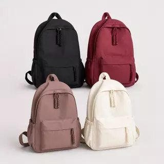 [พร้อมส่งในไทย] กระเป๋าเป้สะพายหลังกระเป๋านักเรียนความจุขนาดใหญ่สไตล์เกาหลีกระเป๋าเป้ เหมาะกับนักเรียนมัธยมปลาย #B3365