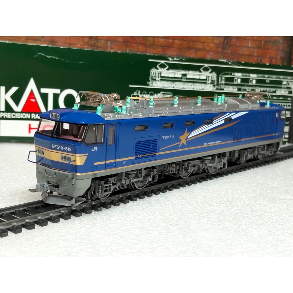 โมเดลรถไฟEF510 โมเดลรถไฟKato โมเดลรถไฟHO Kato EF510 HO scale Blue