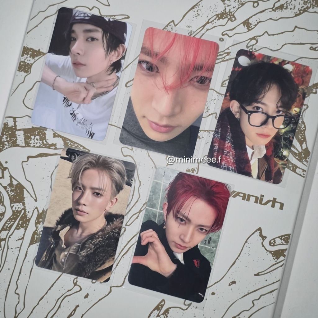 การ์ดฮีซึง Enhypen Heeseung Broadcast, WTL, Cafe พร้อมส่ง