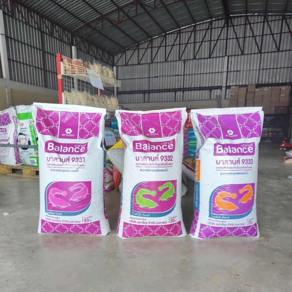 อาหารปลาดุก **โปรตีน 25%** บรรจุ ขนาด 20Kg. (ยกกระสอบ)