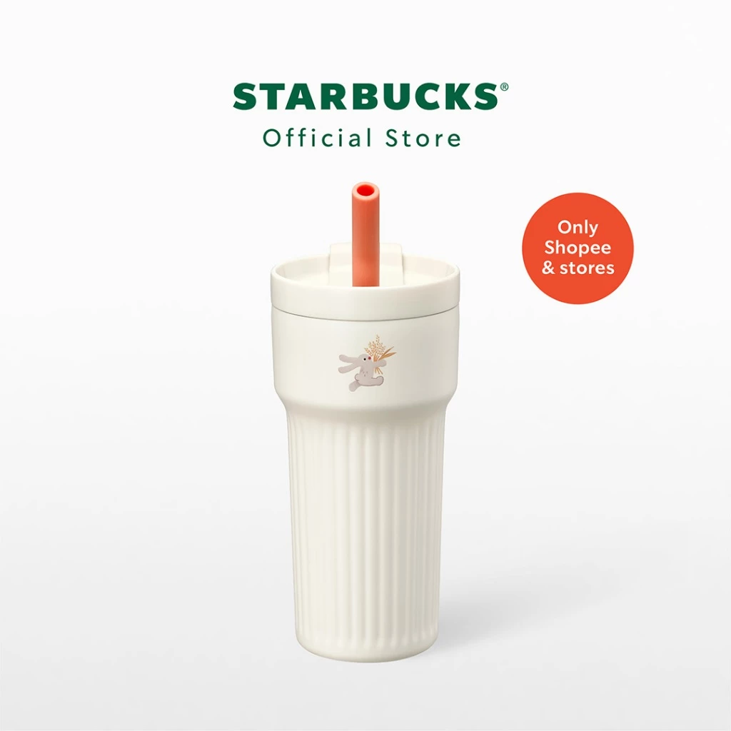 Starbucks Stainless Steel Bunny Bake Off Cold Cup 23oz. ทัมเบลอร์สตาร์บัคส์สแตนเลสสตีล ขนาด 23ออนซ์ A11184692