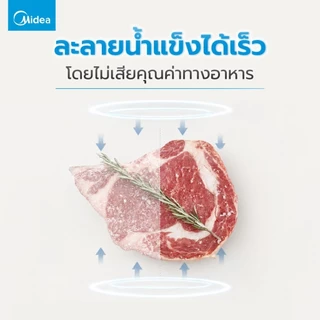 Midea ไมโครเวฟ 20 ลิตร รุ่น MM720CJ9 ระบบ Solo อุ่นอาหารง่าย ปรับระดับความร้อนได้ ใช้งานสะดวก ประหยัดไฟ