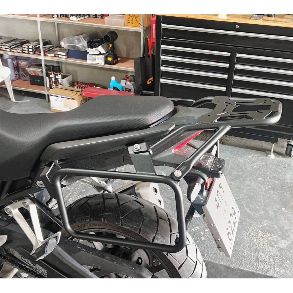 แร๊คf2 moto แบบไม่ถอดกันตก Cb500x  nx500