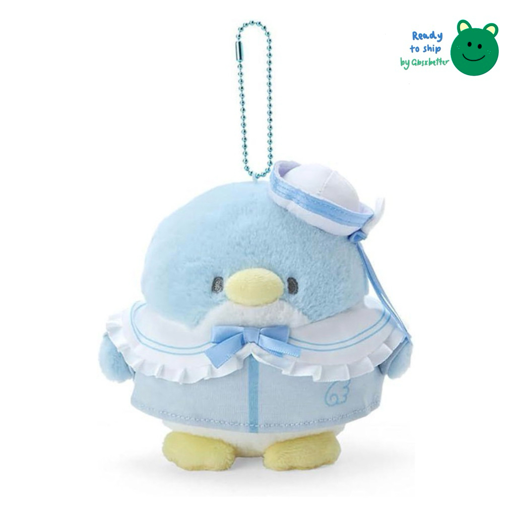 (พร้อมส่ง แท้จาก 🇯🇵) พวงกุญแจ Sanrio ลาย Tuxedosam ทักซิโด้แซม 🩵