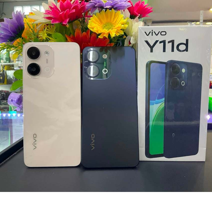 Vivo Y11D 4G Ram4GB/Rom128GB จอ 6.74 นิ้ว HD+ ชิปเซ็ต Unisoc T7225 แบตเตอรี่ 6500mAh รับประกันศูนย์ 