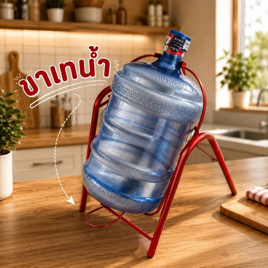 ขาโยก ขาเทน้ำ ผลิตจากเหล็กหนา คละสี