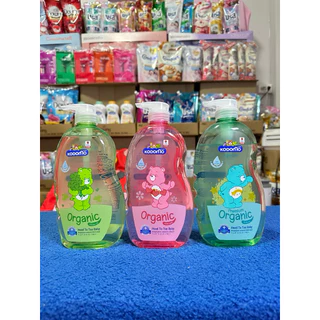 [ 1 ขวด] Kodomo แชมพูออร์แกนิค 800ml สำหรับเด็ก Head To Toe Baby ด้วยสูตรออร์แกนิคที่ปลอดภัยและดูแลผิว สำหรับเด็กทุกวัย