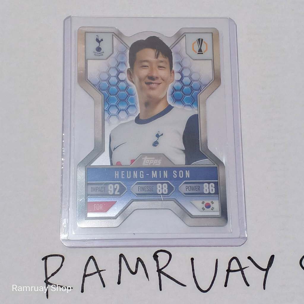 Topps Match Attax UCL การ์ดฟุตบอล XFactor Legend Heung Min Son Spurs สเปอร์ ของแท้ ส่งไว หายาก พร้อม