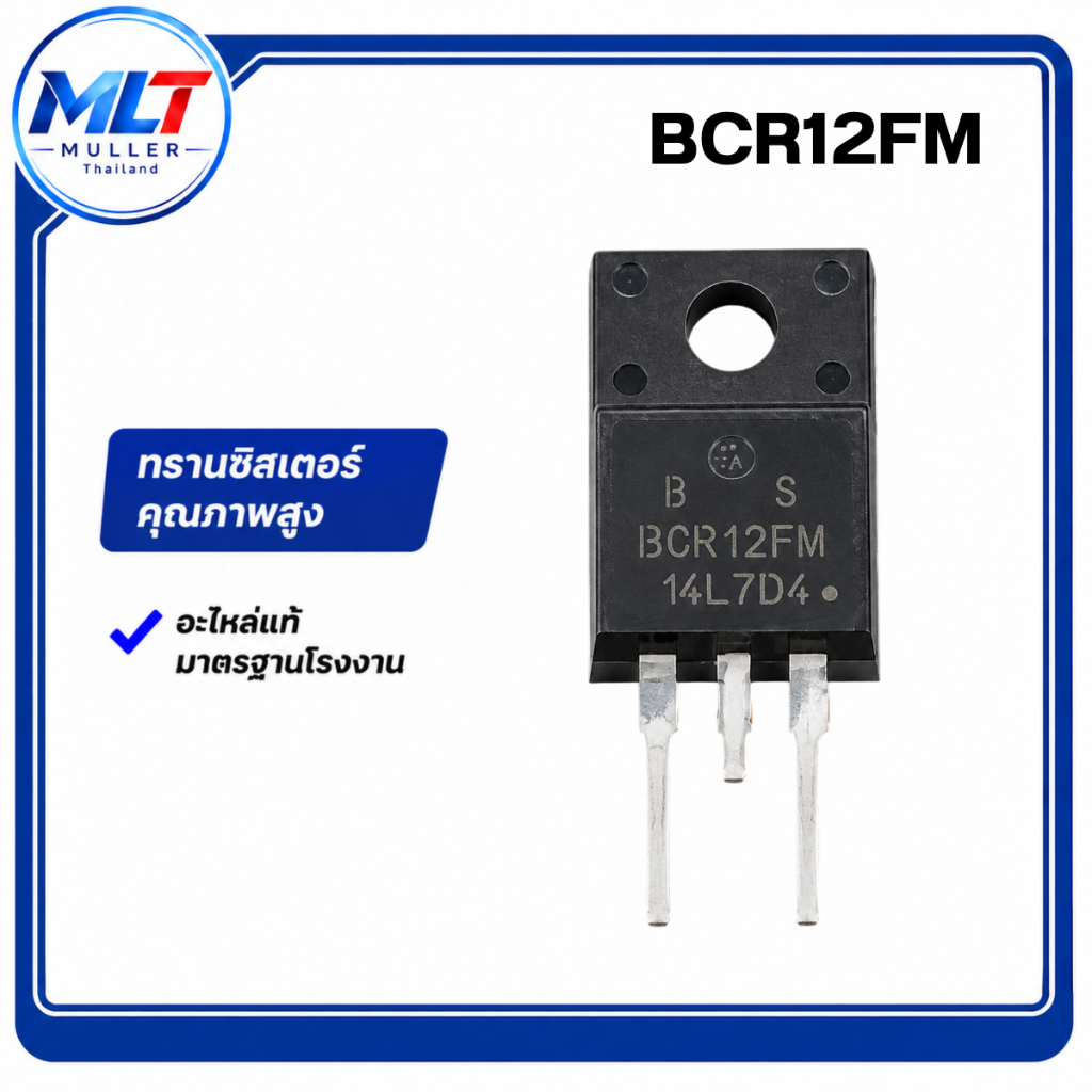BCR12FM/BCR 12 FM IC-TR ไอซี-ทรานซิสเตอร์
