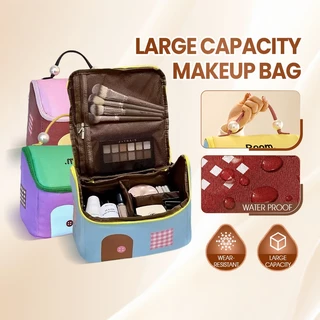 กระเป๋าจัดแต่งหน้า กระเป๋าใส่เครื่องสําอาง กระเป๋าเครื่องสำอางพกพา จัดระเบียบเครื่องสำอาง ที่ใส่ของ คุณภาพเกรดพรีเมียม