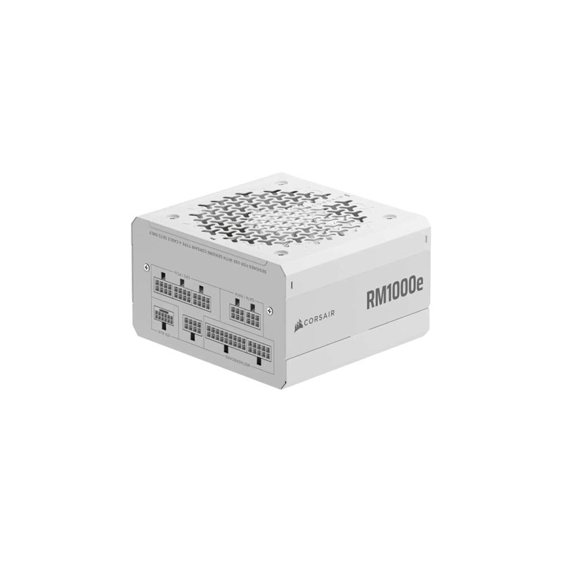 POWER SUPPLY (CYBENETICS GOLD) 1000W CORSAIR RM1000E WHITE (CP-9020294-NA)