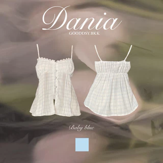 Gooddsy.bkk | Dania เสื้อสายเดี่ยวซีทรูแต่งลูกไม้ เสื้อสายเดี่ยวแต่งลูกไม้ เสื้อสายเดี่ยว