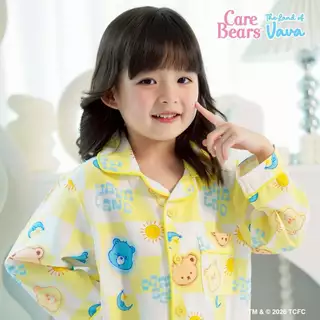 Thelandofvava 🐻LOOK17 - VNXI2351 ชุดนอนเด็ก unisex 🐻 Care Bears (Gummy Bear) ลิขสิทธิ์แท้จาก vava