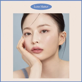 คอนแทคเลนส์รายแบ่งขาย Real ring สี Brown, Gray - Lens.Matter, คอนแทคเลนส์เกาหลี