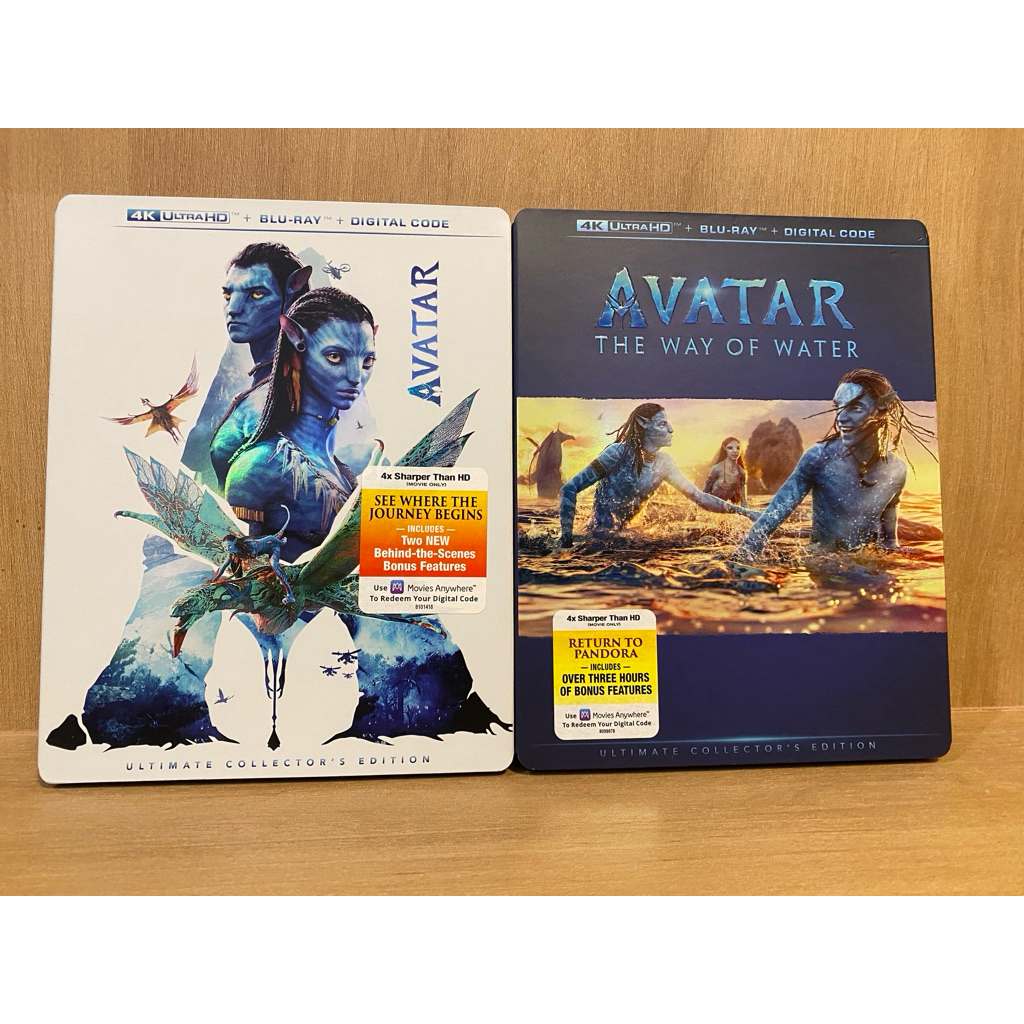 Avatar 1-2 uhd 4k มือ2 มีสลิป สภาพดี ไม่มีไทย