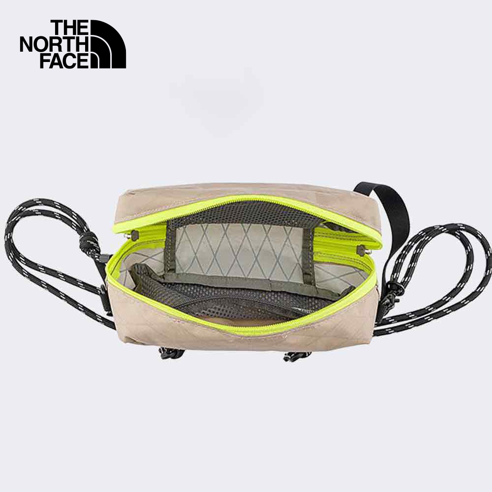 THE NORTH FACE حقيبة خصر Lightweight Lumbar — رمادي/ليموني — صورة 4