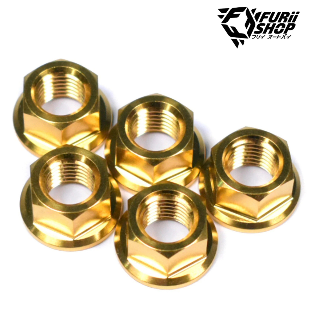 น็อตตัวเมีย Stainless M10x1.25 , M12x1.5 , M8x1.25 , M6x1.0