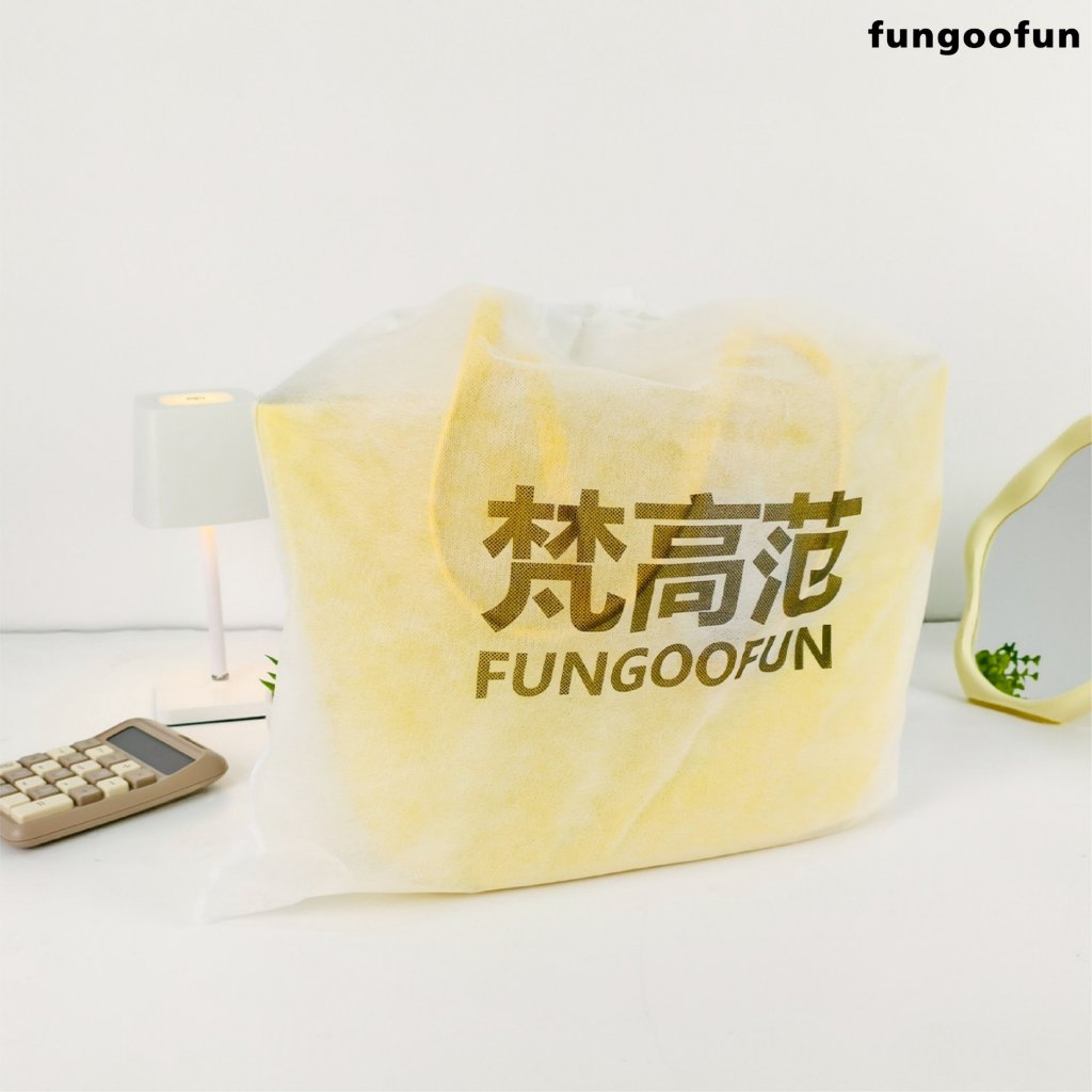 Fungoofun حقيبة توت قماش كبيرة F561 — صورة 7