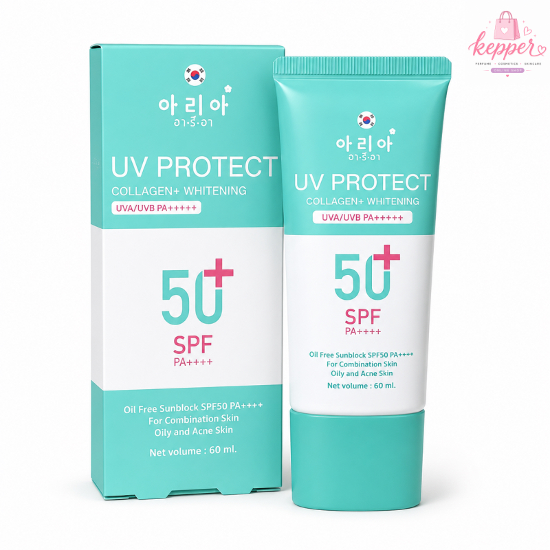 ครีมกันแดดคอลลาเจน | SPF50+ PA++++ | ป้องกันรังสี UVA UVB | ผิวชุ่มชื้น | สบายผิว
