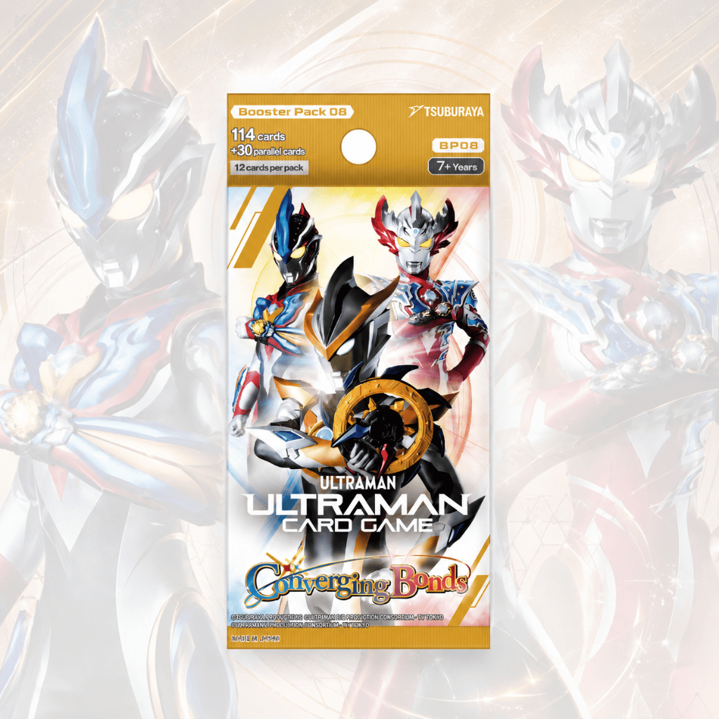 Ultraman Card Game Booster Pack 08: Converging Bonds (BP08)