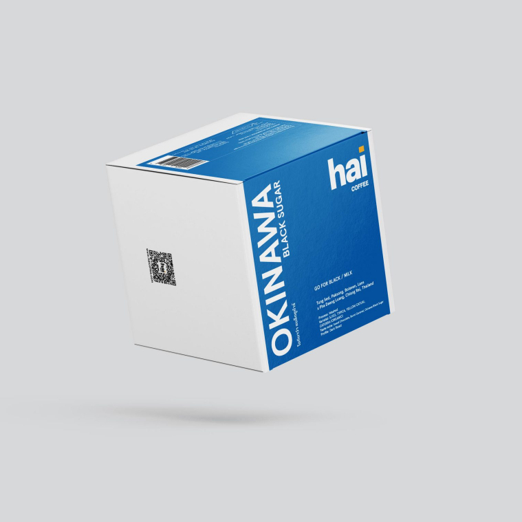 Hai coffee capsule (Okinawa black sugar) 10 capsules