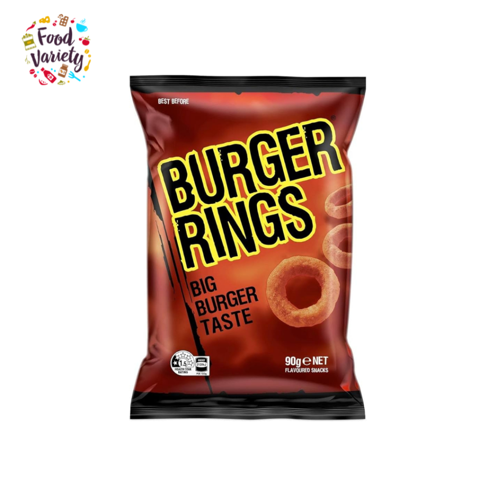 [Best before 8-Nov-2026]Burger Rings Big Burger Taste 90g