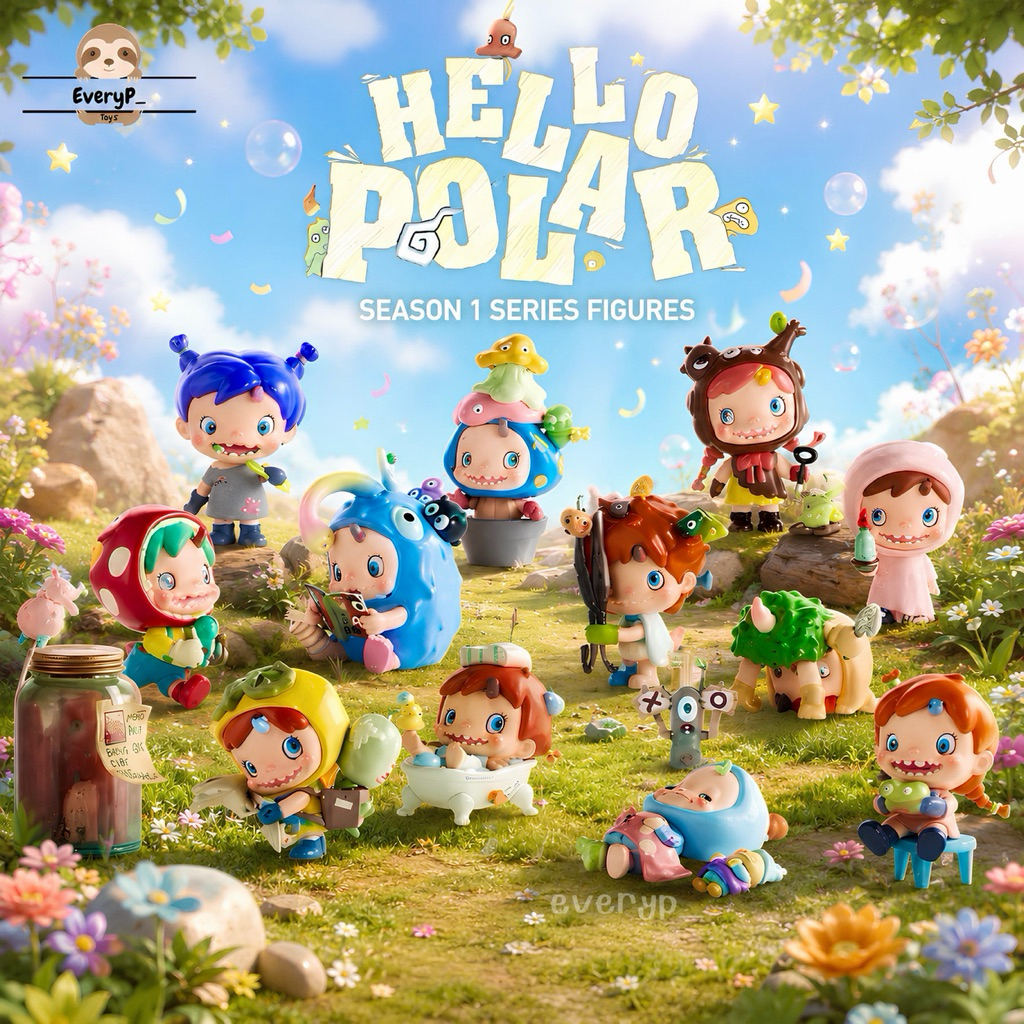 (ส่งด่วน) กล่องสุ่ม Polar 🍄 Polar Hello Polar Season 1 Series Figures Blind Box โพล่า