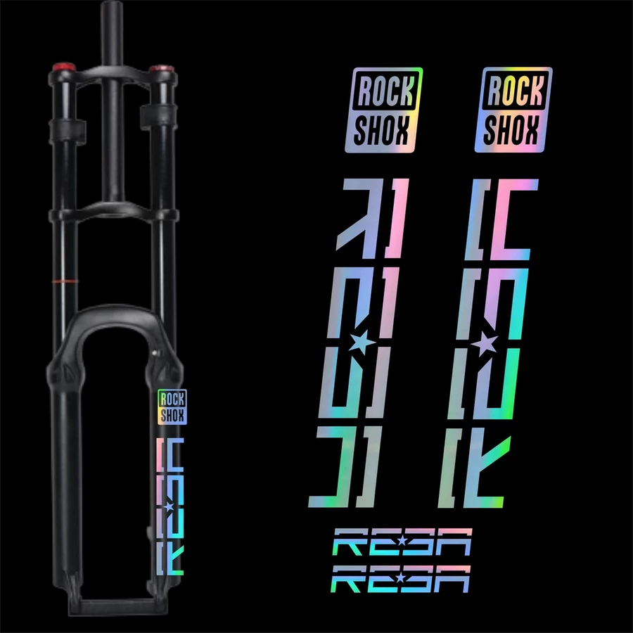 ชุดสติกเกอร์ดีคอล (Decal Sticker Kit) RockShox Reba