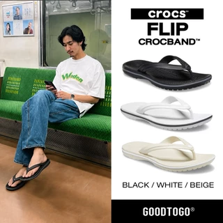 Crocs รองเท้าแตะ รองเท้าหูหนีบ Crocband Flip รหัส 11033-0DD / 11033-2Y2